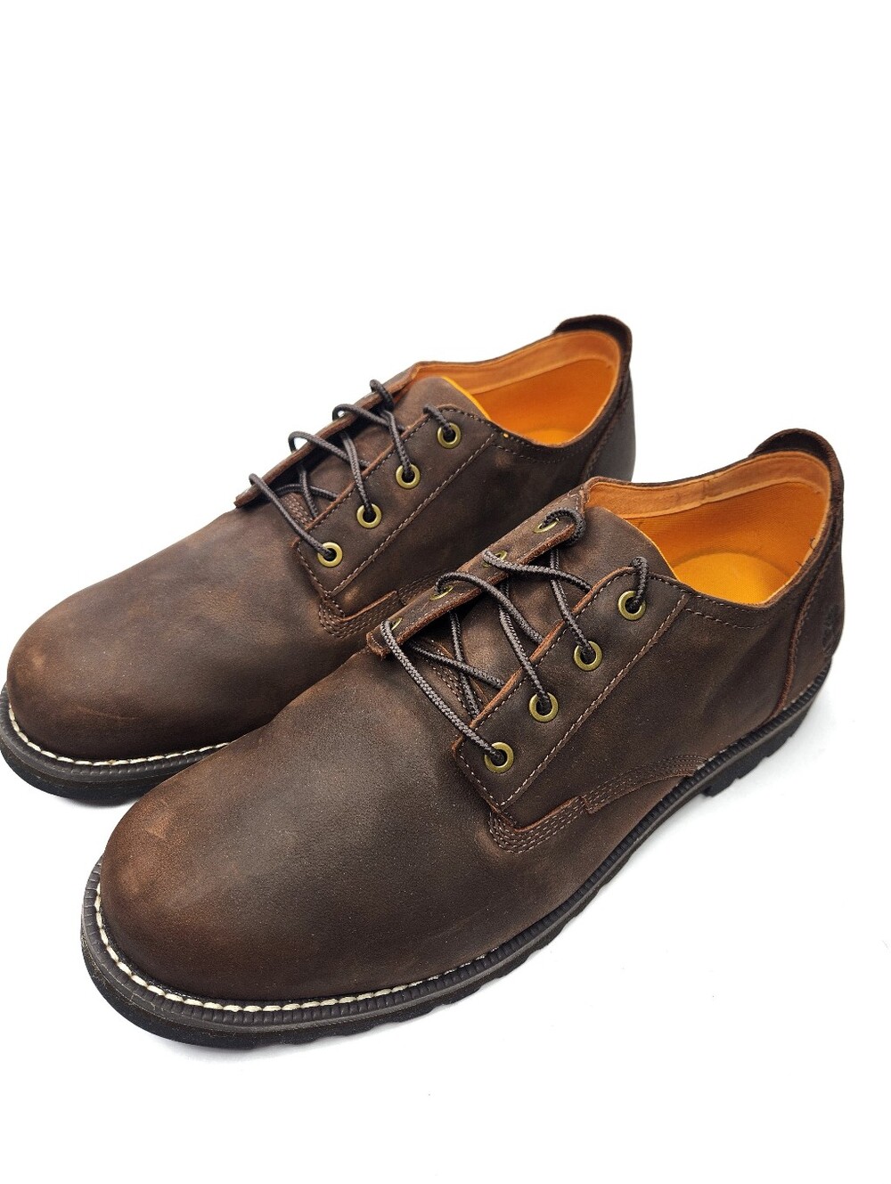 Timberland Redwood Falls Waterproof Derby Drown Nubuck Leather Oxford Lace Up 13